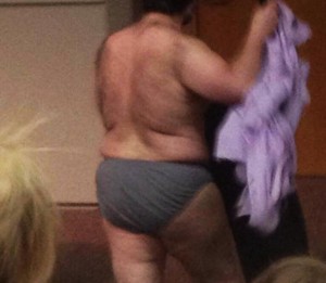 Cambridge academic attends university meeting naked, to 