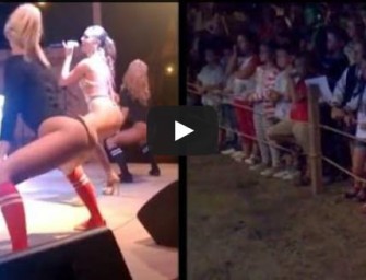 Umm… Probably Wrong Audience To Be Twerking For