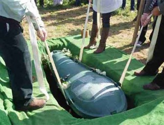 Dead Mother Gives Birth In Coffin