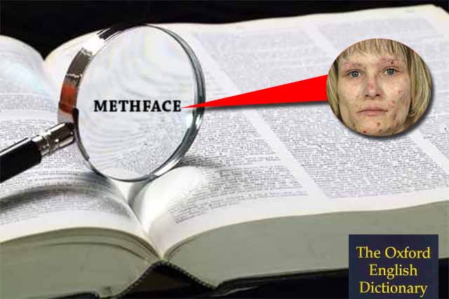 meth-face-oxford-dictionary