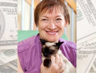 This cat stands to inherit 100 million dollars