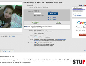 Woman Puts Baby Up For Auction Online